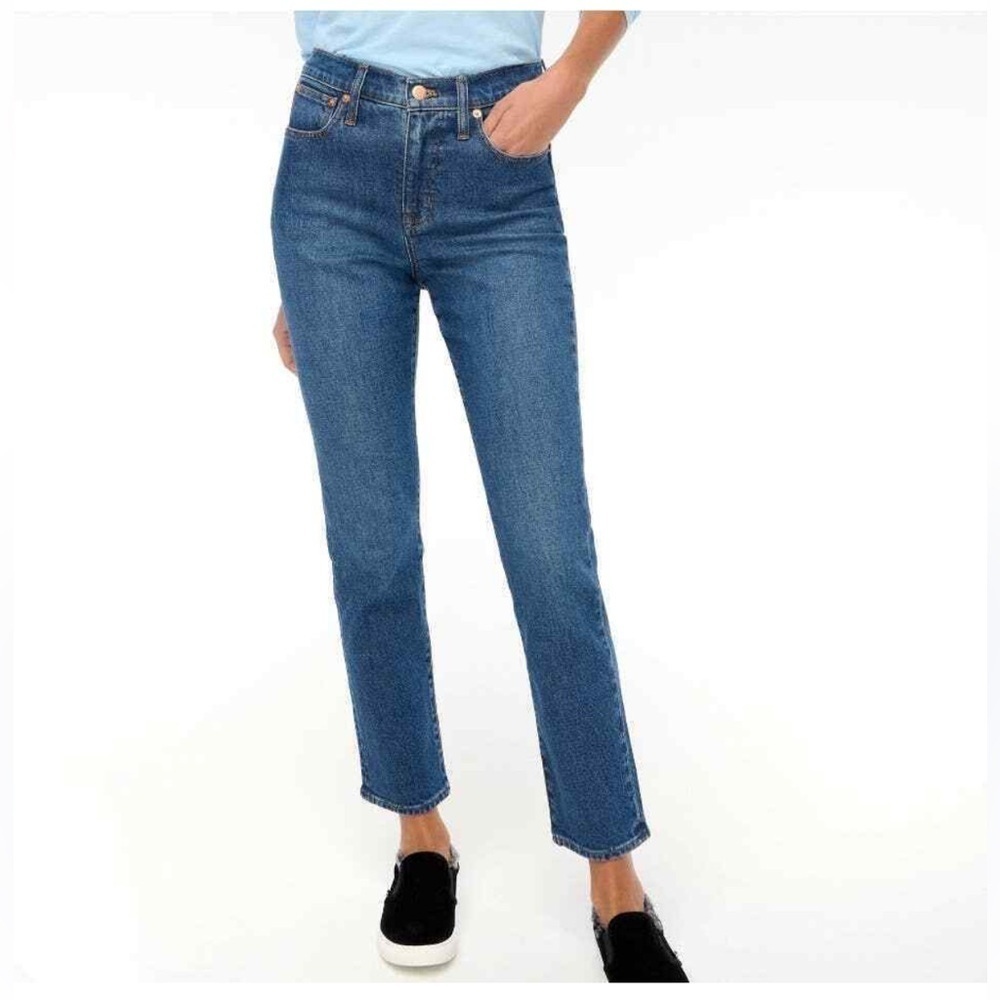 J Crew Essential Straight Jeans